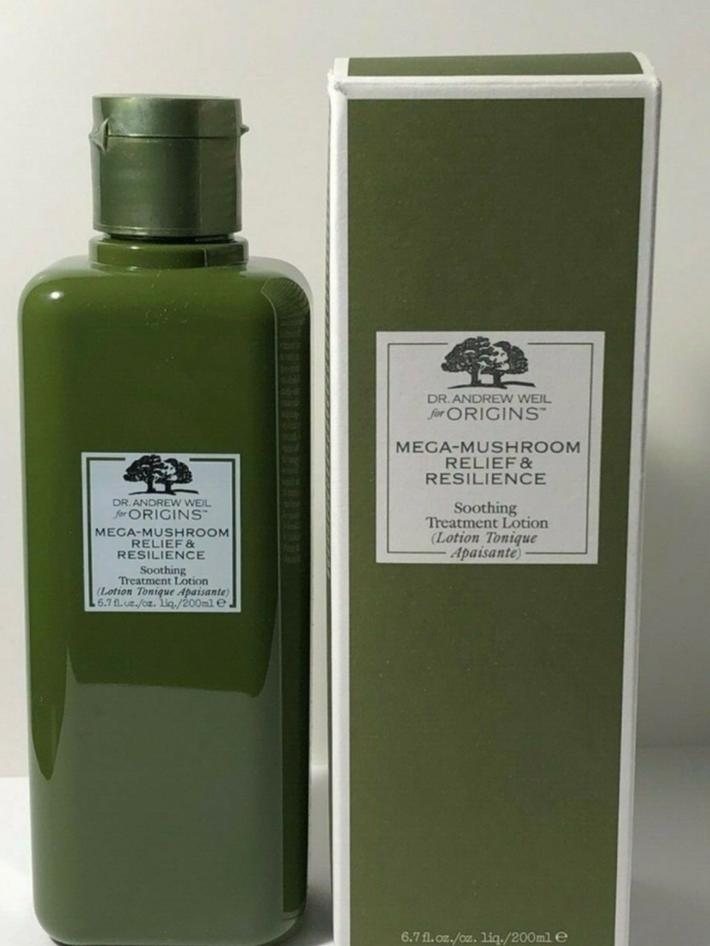Origins Mega-Mushroom Relief & Resilience Soothing Lotion - Olive Green